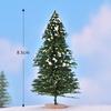 Sisal Snow Landscape Architecture Tree with Small Miniature Christmas Trees for Tabletop Decor Crafts
