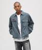 AVIREX A.A.R.C Faded Emb Work Jacket Men's M Size 115 Blue Gray 783-6152009