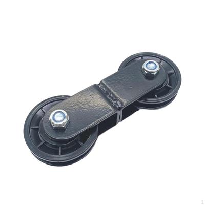 Accessoires Poulie Double Fixation Tirage Vers le Bas, Robuste, Pièces de Rechange Haltérophilie Fitness DIY