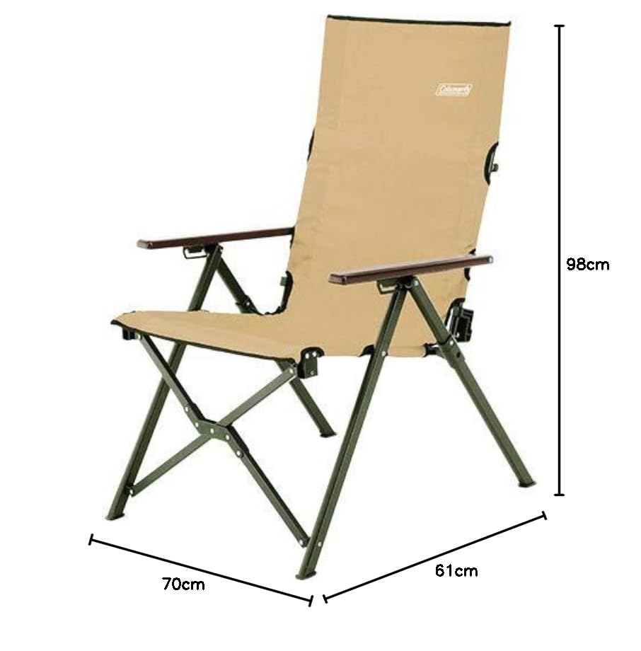 Coleman Chair Ray 3-Level Reclining High Back