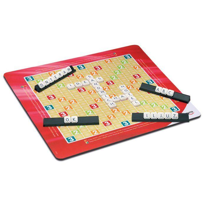 Jeu de lettres éducatif - Cayro - Boîte en métal - Renforce le vocabulaire - 2 à 4 joueurs - 27x27x6 cm