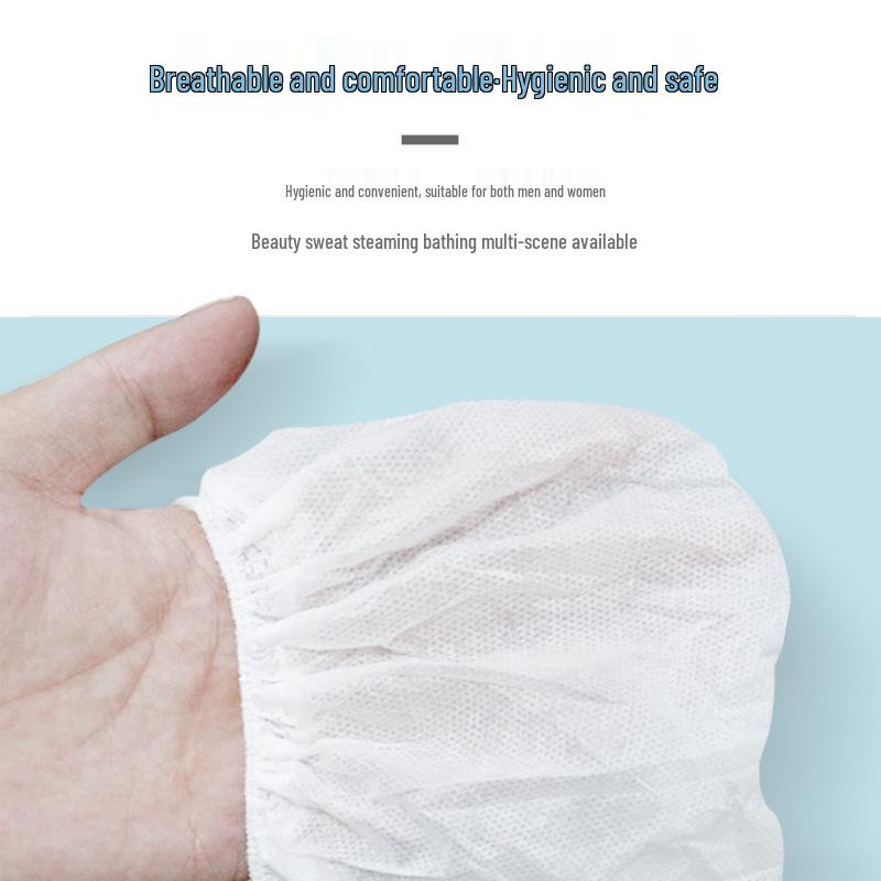 Thickened SMS Non-Woven Unisex Disposable Spa & Sauna Underwear, Individually Packaged.