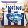 Al-Hilal Saudi FC Pattern Bedding,Quilt Set Quilt Cover Pillowcase Home Birthday Gift(1 * duvet cover + 2 * pillowcase, without core)