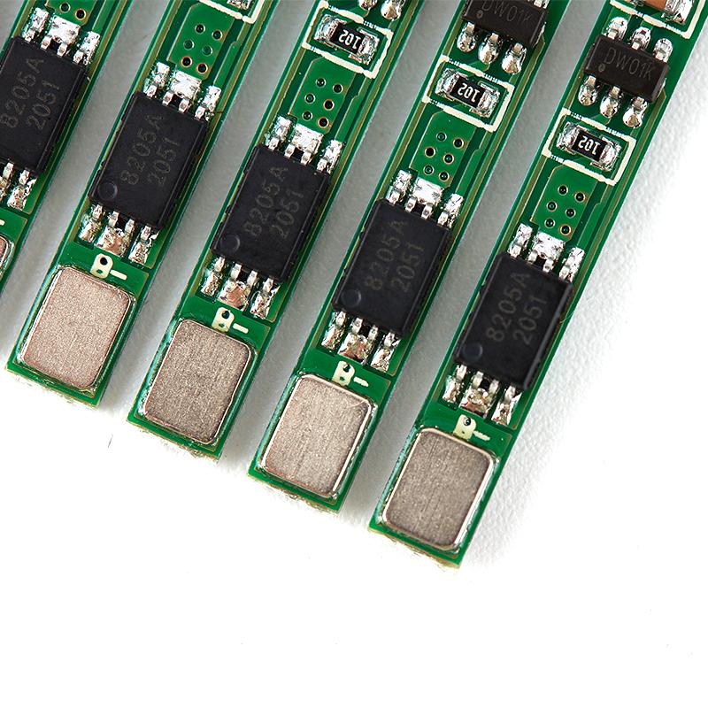 10Pcs 1S 3.7V 3A Li-Ion Bms Pcm Battery Protection Board Pcm