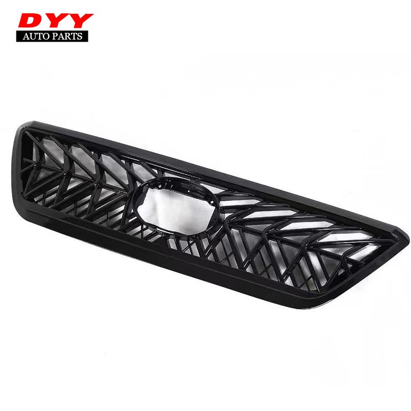 TRD Grille Kit: Compatible with 2003-2009 Lexus GX470, Featuring a Black Grille, Fog Lights, and Headlights.