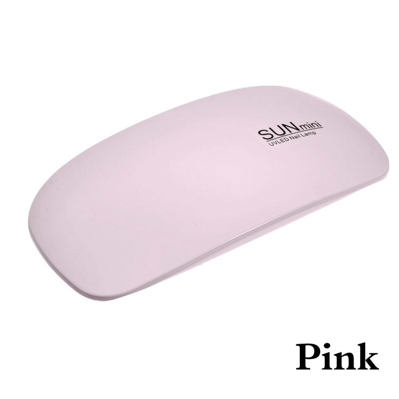 6W Portable Mini UV Nail Lamp USB Charge Timer LED Quick Dry Nails Gel Manicure for Nail Art