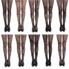 Hollowed Out Halloween Theme Pantyhose Jacquard Spider Web Pantyhose  Party