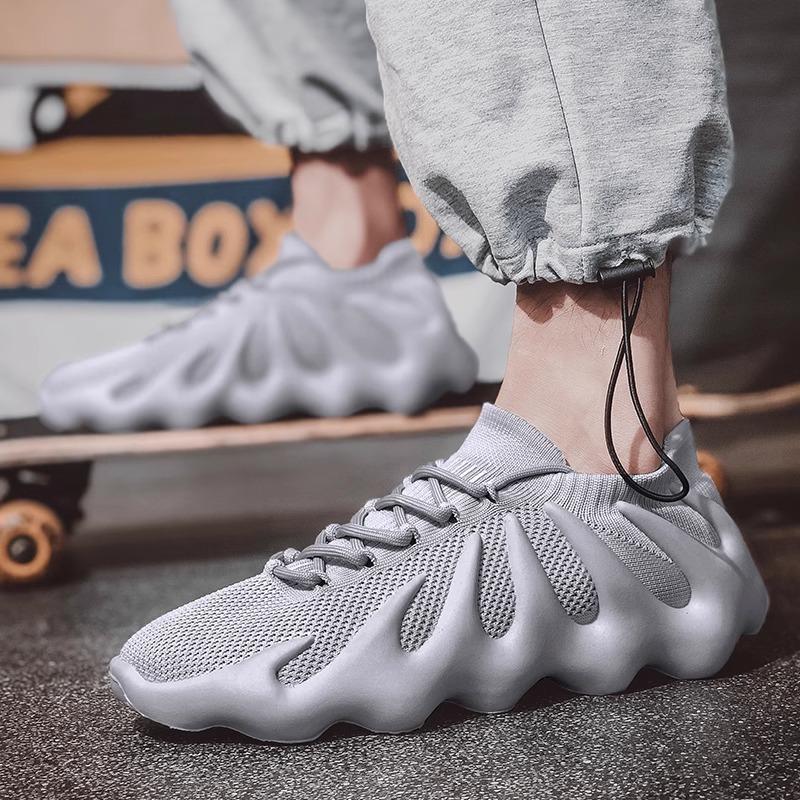 Flying socks shoes women's ins tide summer breathable new octopus shoes women's shoes versatile volcano coconut sneakers