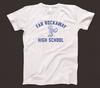 Far Rockaway T Shirt 1028 High School New York Queens Seahorse Flushing College