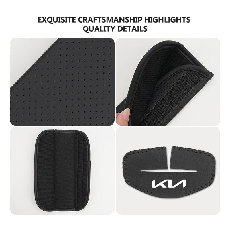 AXADSN1 Universal Car Seat Belt Shoulder Protection Pad Accessories For KIA Rio K5 K2 Sportage Ceed Sorento Picanto Stinger Soul