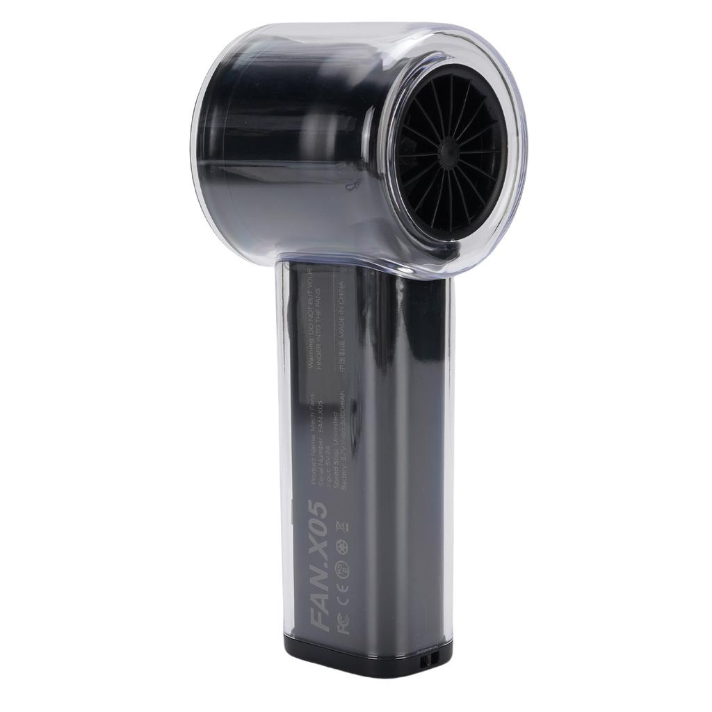 Portable Handheld Fan with Ice Cooling 100 Gears Quiet Semiconductor Cooling Mini High Speed Pocket Fan with Lanyard