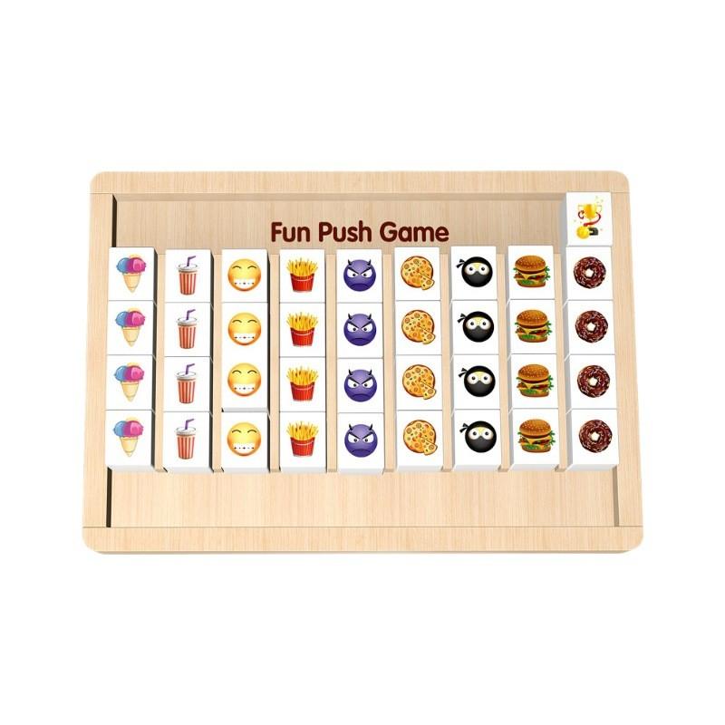 Wooden Educational Puzzle Board Toy With Sorting Logic For Preschool Kids Gift