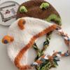 Fashion Quirky Handmade Cartoon Cute Snail Plush Ears Wool Cap Female Winter Warm Ear Protection Cap Autumn and Winter