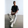 H M Loose FiT T sHirT Dark Grey