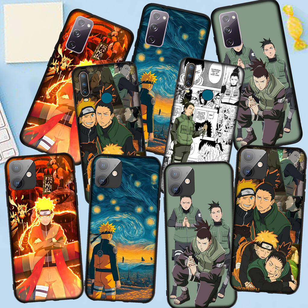 Phone Case for Samsung Galaxy S25 S23 S24 Ultra FE Plus A05 A06 A15 A16 A36 A37 A35 A54 A55 A56 A57 A25 A26 A53 A17 Nara Shikamaru Anime Naruto Cover