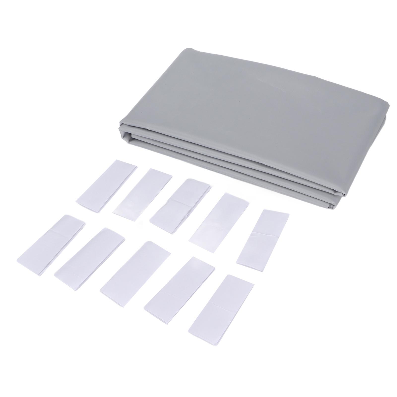 

100-дюймовый экран для проектора, складной, без складок, двусторонний, из премиального материала, с толстой гладкой поверхностью, экран для проекции