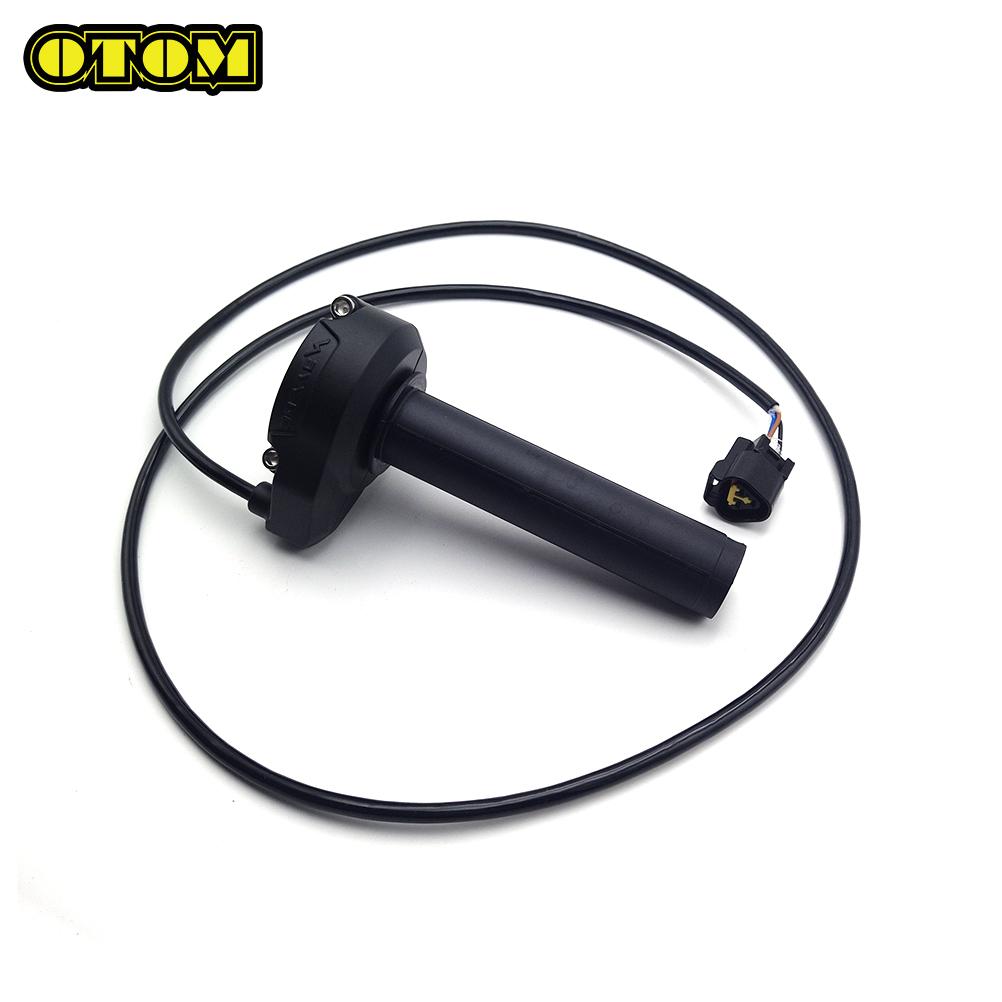For SURRON Light Bee Motorcycle Electronic Throttle Aluminum Turn Grip 22mm 7/8 Handlebar Pull Cable Sur-ron Off-road Motocross