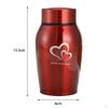 Durable Stainless Steel Pet Urn for Precious Memories of Your Beloved Furry Friend