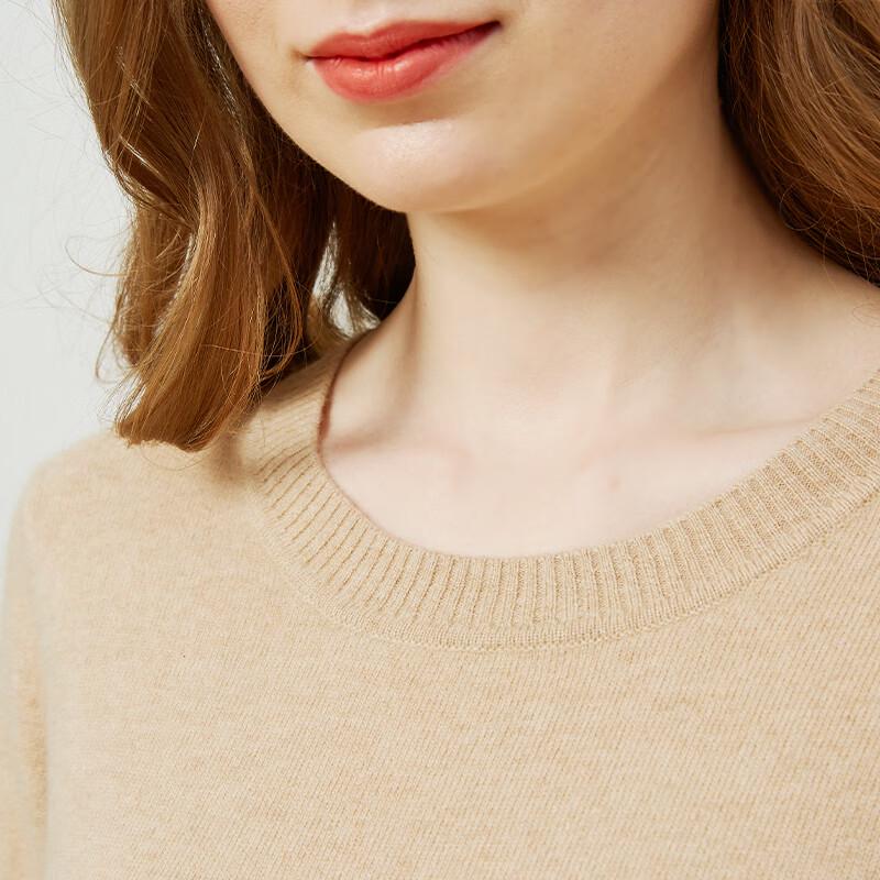 Hengyuanxiang Women's Extra Thick Pure Cashmere Pullover Sweater