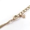 Excellent CHANEL Necklace COCO Mark Cube Gold Women A22K Used