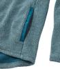 LL Bean Tumbled Sherpa Fleece with Snap US Fit Mallard 1000157723 Women's Pullover, Regular, Medium, Blue,