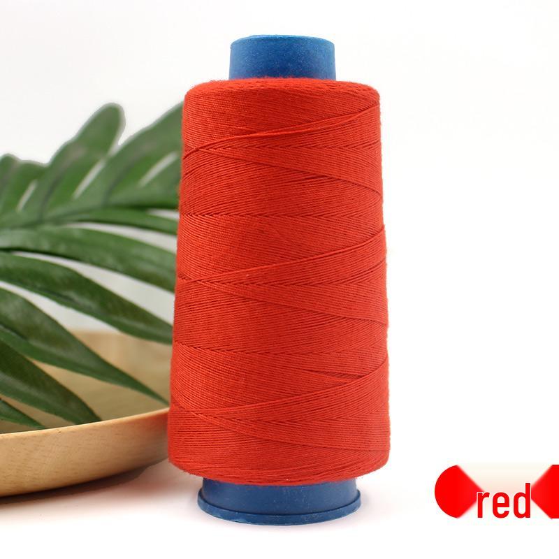 Polyester Sewing Thread: Black, White, Yellow - 203-Strand for Jeans, Canvas, Machine & Hand Sewing