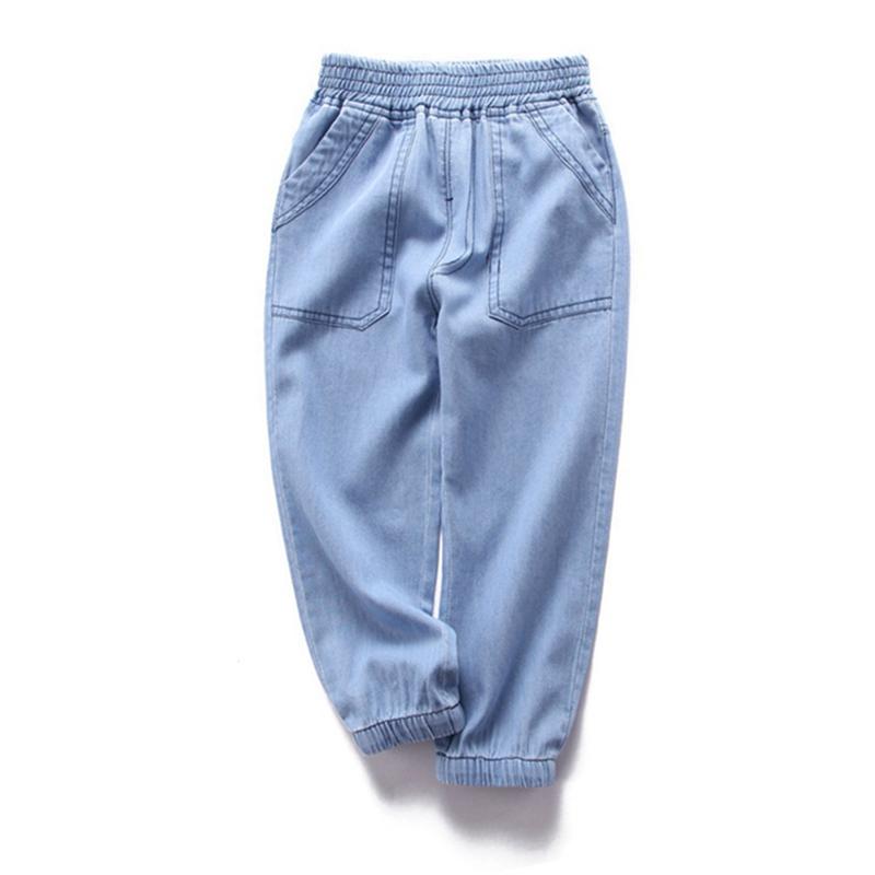3-14 Jahre Kinder Freizeithose Blaue Jeans