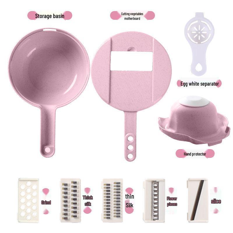 Multifunctional Kitchen Vegetable and Potato Grater & Slicer