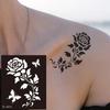 Mehndi Stickers Henna Tattoo Template Fake Tattoo Decals Body Art Sticker Legs Arm Hand