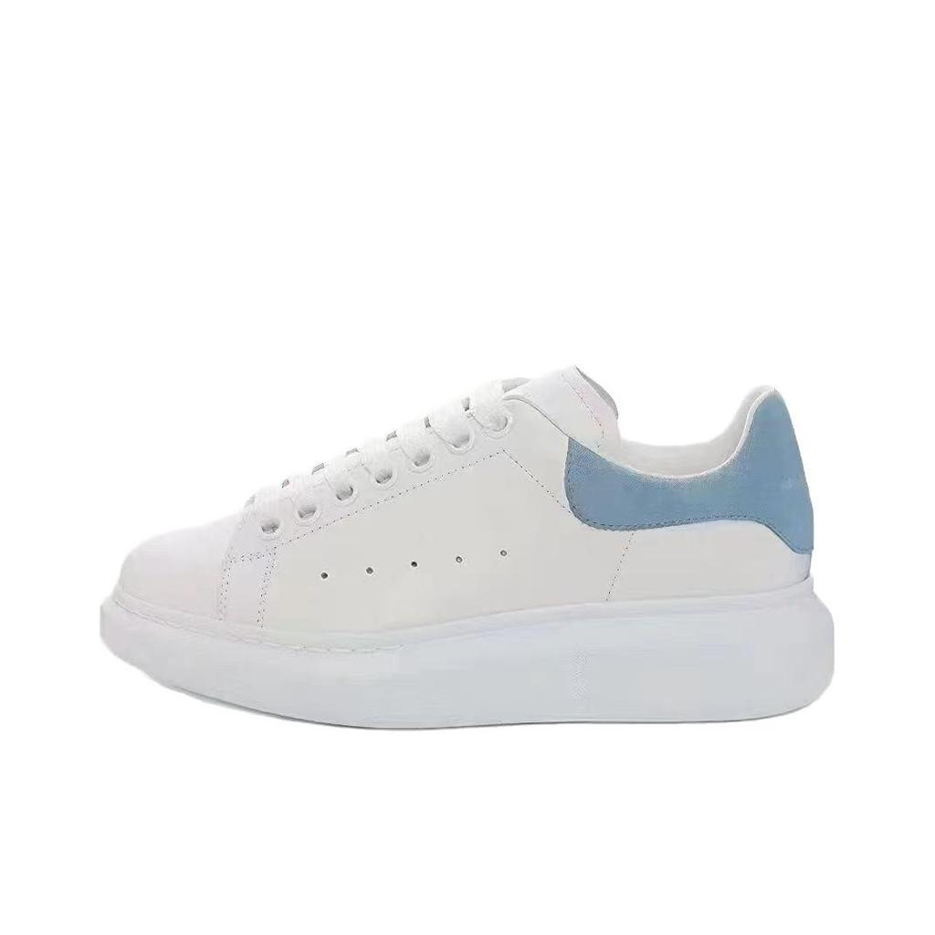 Trendy Platform Shoes: Thick Soles, Height Boosting, Comfy & Versatile Retro White Sneakers for Campus & Couples