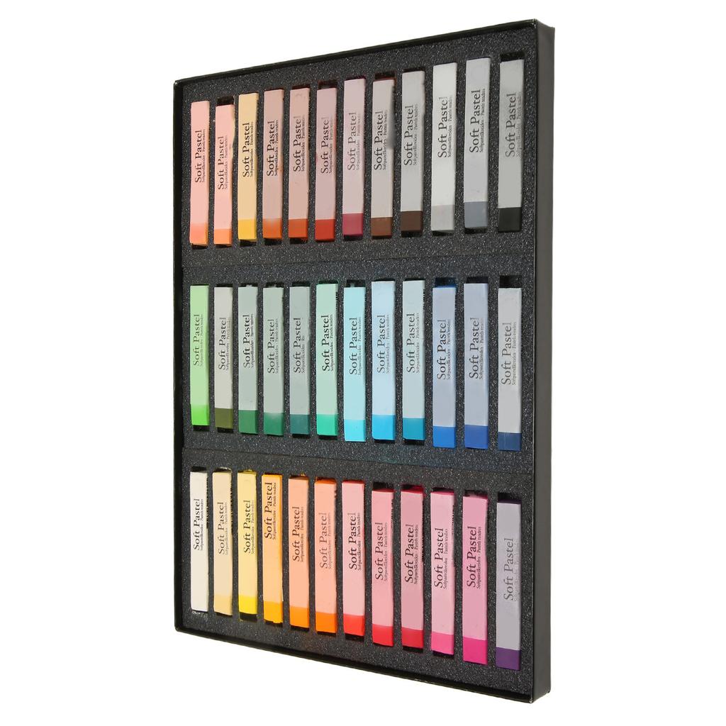 Weiche, trockene Pastellkreide, 36 Farben, professionelle Künstlerkreide, Pastellstifte für Büro, Schule, Kunst