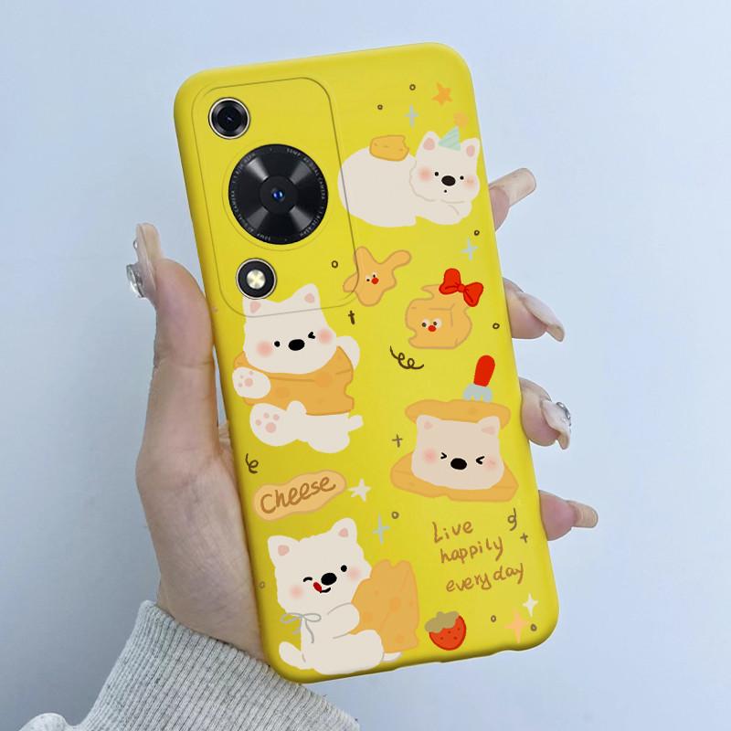 Handyhülle für Huawei Nova Y72 Hüllen 6,75" Niedliche Panda-Astronauten-Abdeckung für Huawei Enjoy 70 NovaY72 MGA-LX3 Weiche Silikonhülle