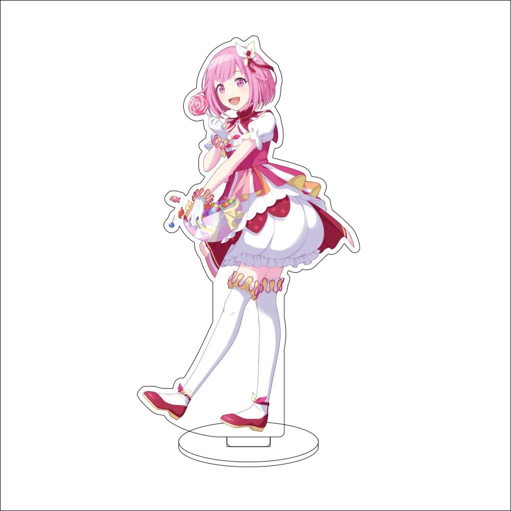 16CM Anime Vocaloid Cosplay Acrylic Stand Ornaments HOSHINO ICHIKA/HANASATO MINORI/momoi airi Figure Stand Halloween Gifts