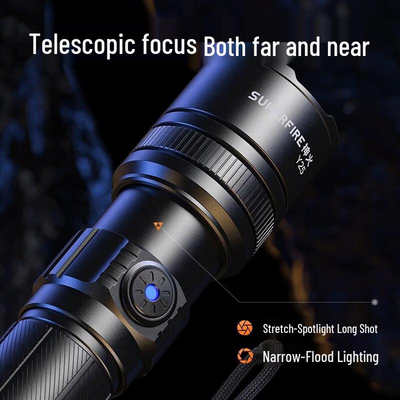 Shenhuo High-Power LED Tactical Flashlight