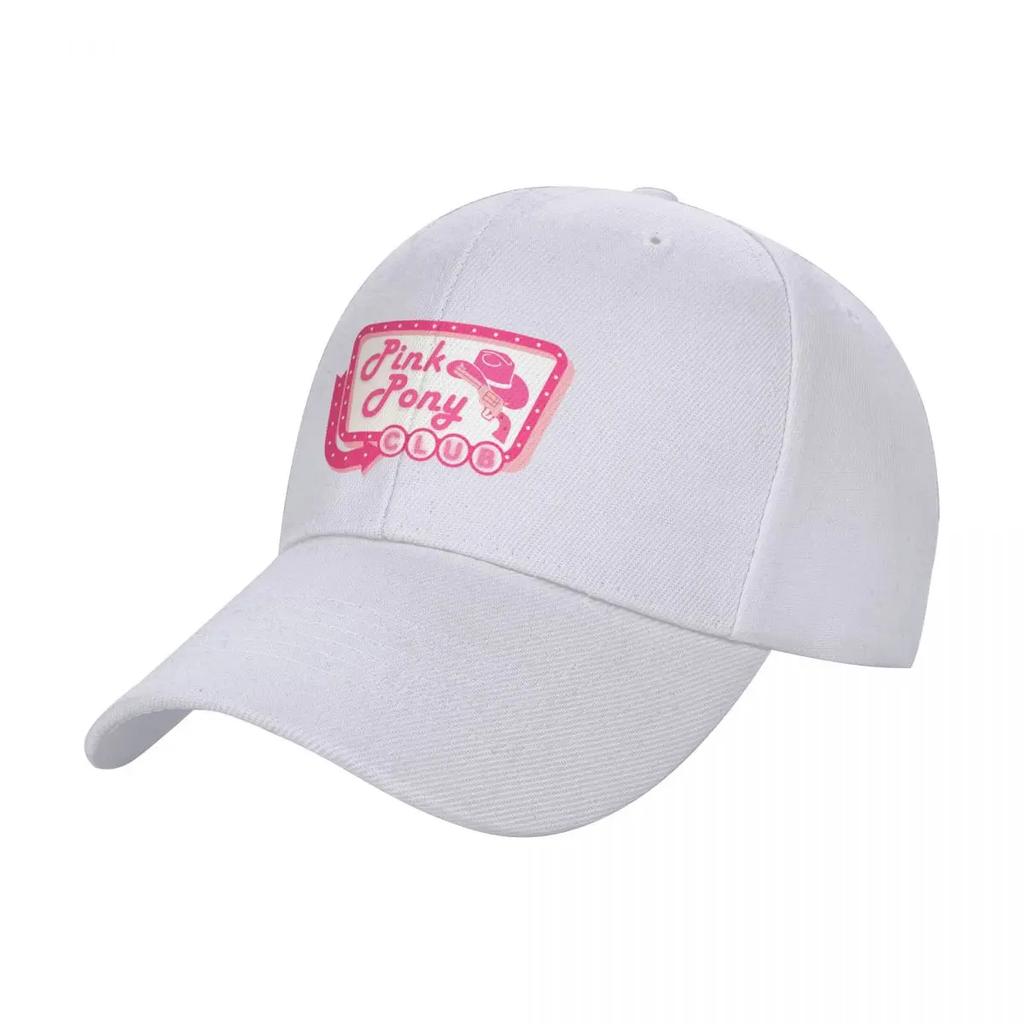 Pink Pony Club Sign Baseball Cap Foam Party Hat Bobble Cosplay Womens 2025 Mens