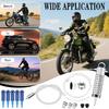 Brake Bleeder Kit - One Way Check Valve Hose Bleeding Kit 100Ml Syringe, 50Cm Hose, Oil Fluid Extractor Pump, Adapter - Brake Bleeder Tool For