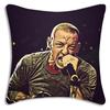 World Famous Rock Band Linkin P-Park Pillow Covers Sofa Decorative Home Double-Sided Printing Short Plush Cute Cushion Cover