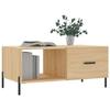 VidaXL Table basse chêne sonoma 90x50x40 cm bois d'ingénierie 829223