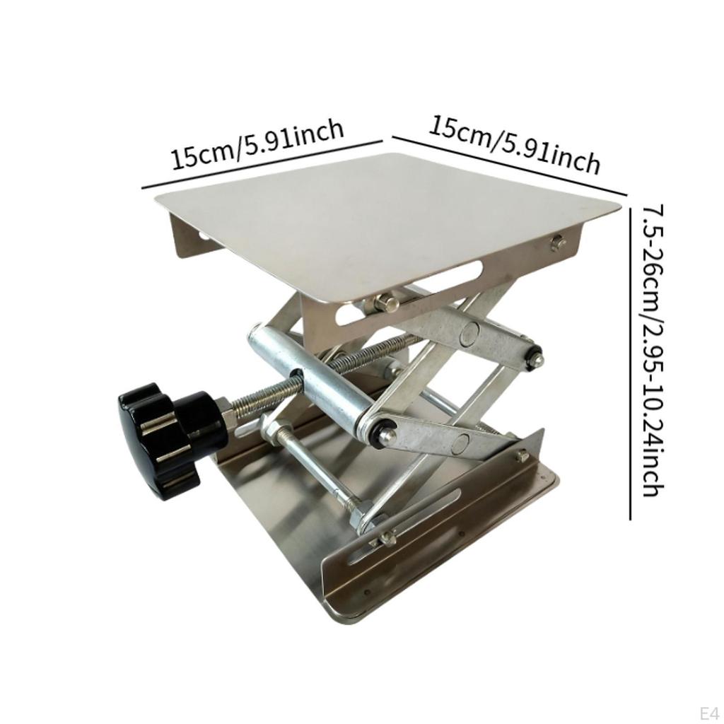 Lift Table Equipment,Sturdy Stable Practical Portable Manual Height Adjustment Stand,Lifting Load