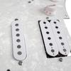 3-ply SSH Loaded Prewired Pickguard Humbucker Pickups Set for Strat ST Electric Guitar White Pearl