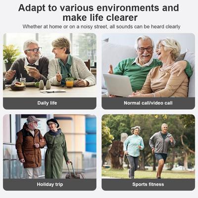 Z-109TX Hearing Aid Sound Amplifier for Ears, High Quality Digital Version, Magnetic Rechargeable,