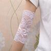 Women's Summer Lace Sun Protection Arm Sleeves with Elbow and Wrist Support