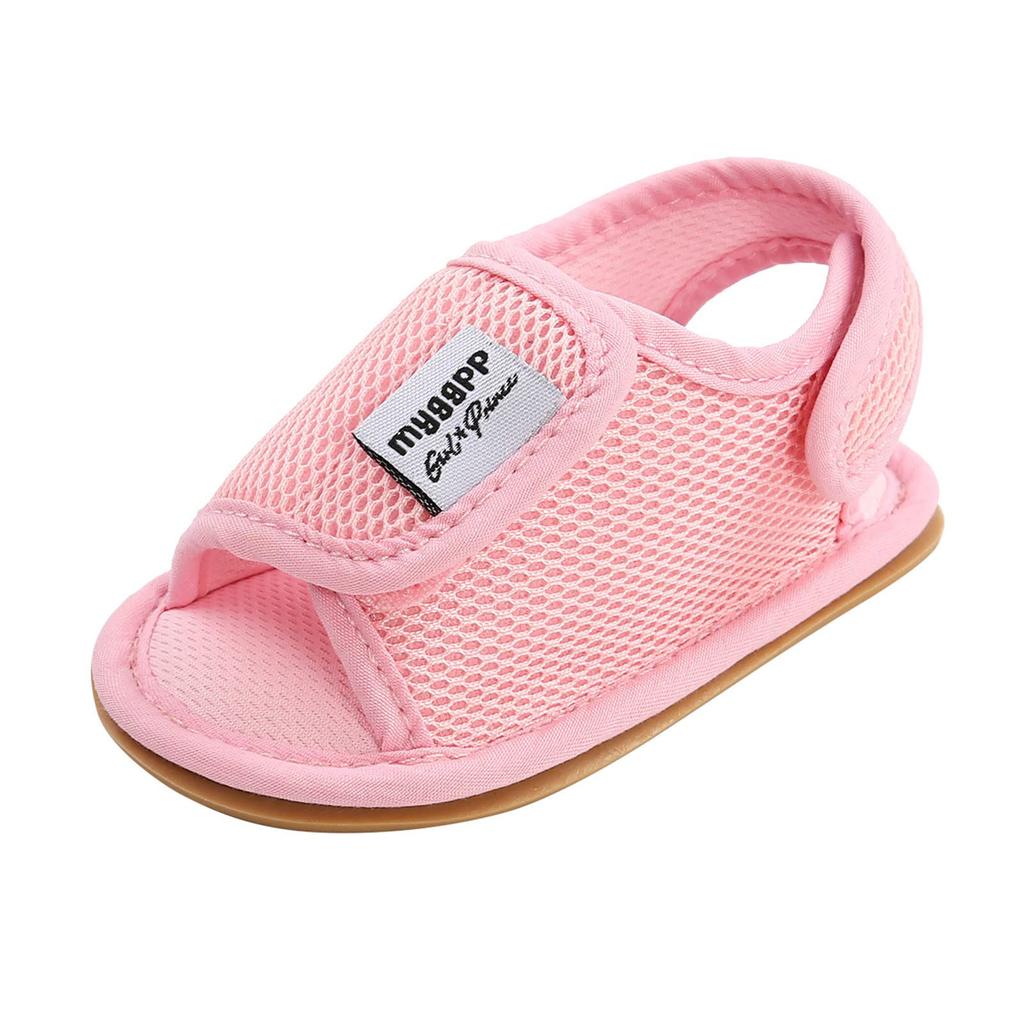 Baby Girls Boys Infant Sandals Outdoor Summer Beach Shoes Non Slip Soft Sole Toddler First Walker Crib Shoes Months