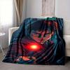 1pc Harry Potter Flannel Throw Blanket - HD Printed Lightweight Soft Warm All-Season Blanket for Sofa, Bed, Travel, Camping 111