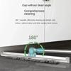 Toilet Bathroom  Sweeping Silicone Artifact Ground Scraping Floor Cleaning Household Mop Toilet Wiper Magic Broom