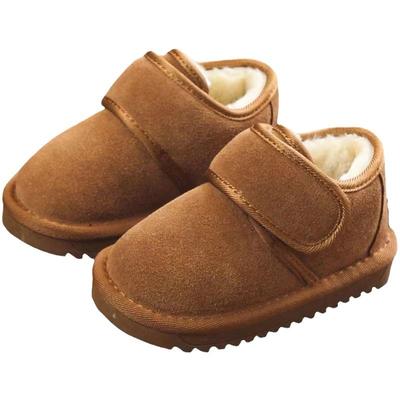 Children's Cotton Shoes Winter Snow Boots for Girls Boys Plus Fleecy Cotton Boots Winter Shoes for Baby Girls Snow Cotton Big Cotton Shoes