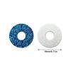 100pcs/bag 18mm Round Glitter Fabric Plastic 3D Comical Round Glitter Toy Eyes