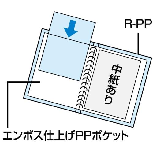 KOKUYO File Clear Book Replacement Paper Type A4 Vertical 30 Holes Green La-460G