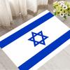 Tappeto Stampato Bandiera di Israele Antiscivolo Multiuso Tappeto Tappeti per Soggiorno Tappetino Ingresso Corridoio Cucina Decorazione Casa