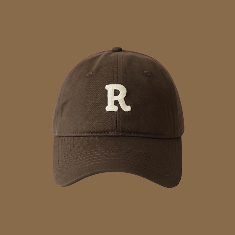 

Fashion Letter Embroidery R Baseball Cap Men Women Solid Color Ponytail Sport Hat Adjustable Unisex Hip Hop Caps 6